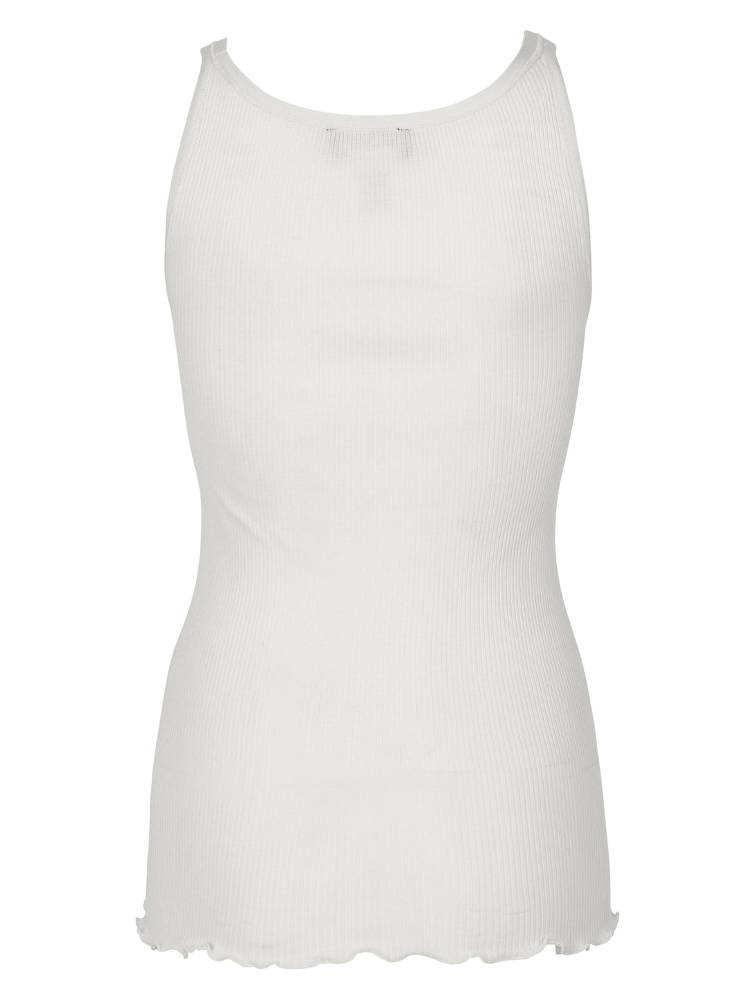 Belle Silk Top - New White