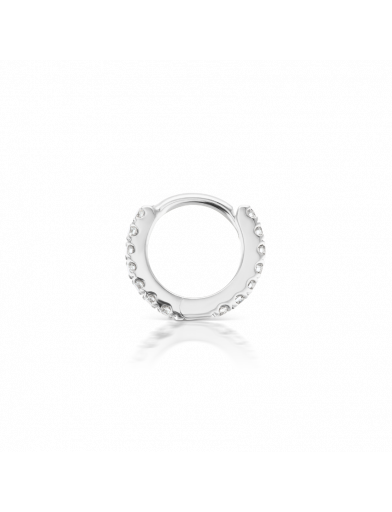 5mm Diamond Eternity Ring  in White Gold