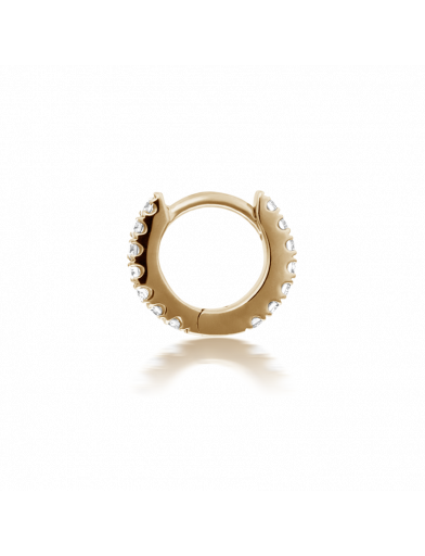 5mm Diamond Eternity Ring  in Yellow Gold