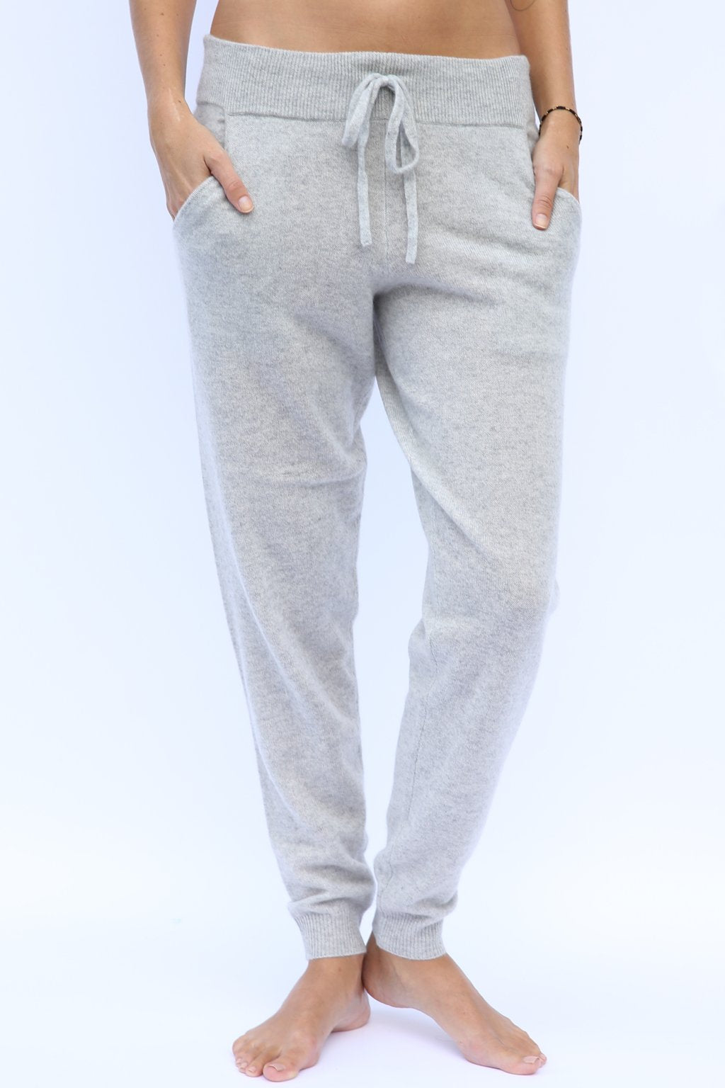 Hailey Cashmere Joggers - Nimbus