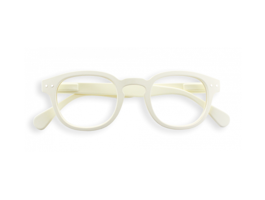 Reading Glasses #C White Clay