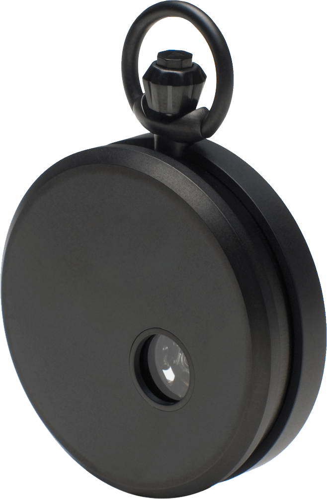 R40 Matte Black Pocket Watch