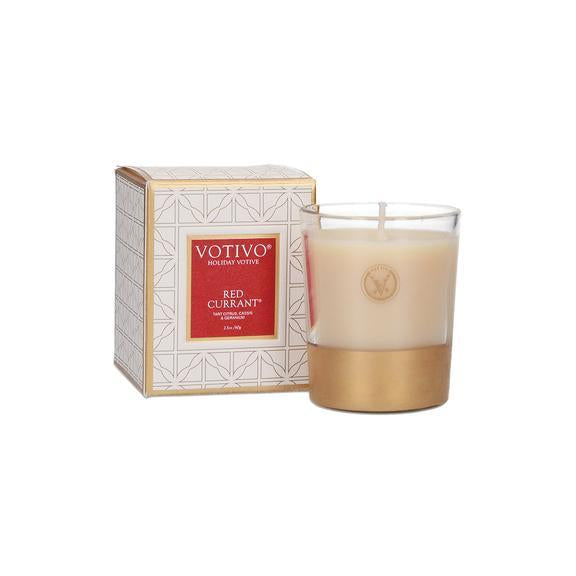 Red Currant Holiday Candle and Votive