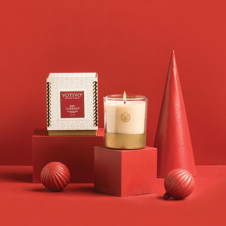Red Currant Holiday Candle and Votive