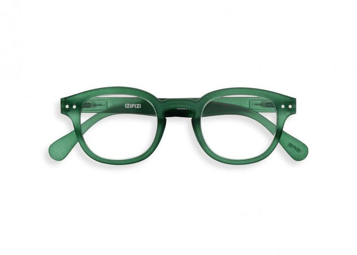 Reading Glasses #C Green Crystal