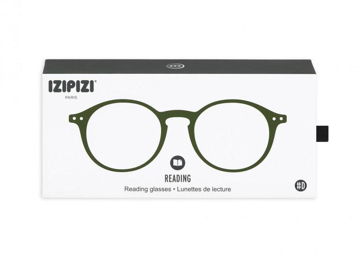 Reading Glasses #D Kaki Green