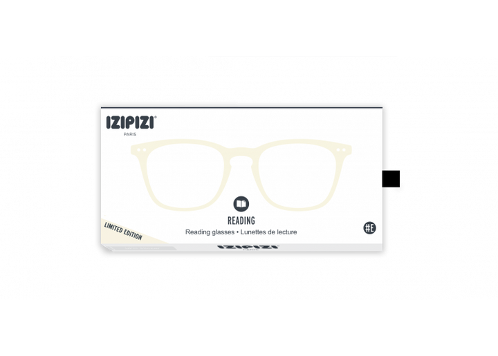 Reading Glasses #E White Clay