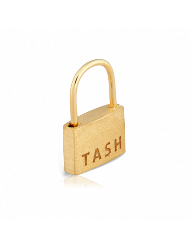 6.5mm Padlock Clicker in Yellow Gold