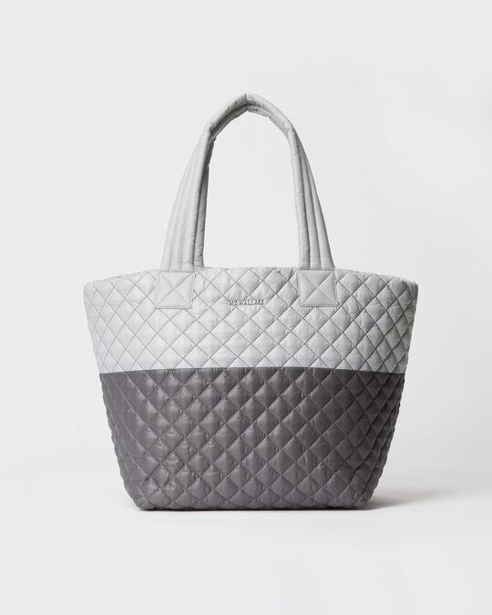 Medium Metro Tote in Fog/magnet Colorblock