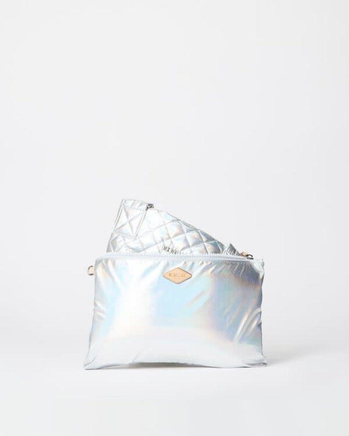 Medium Metro Tote in Hologram Metallic