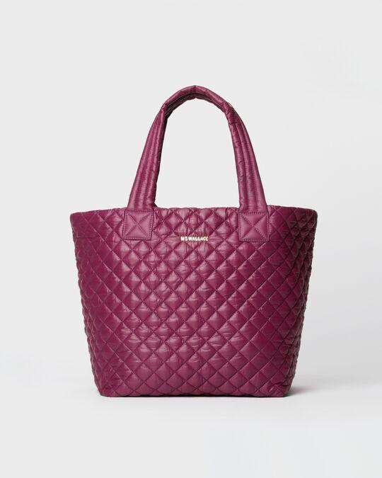 Medium Metro Tote in Wild Plum