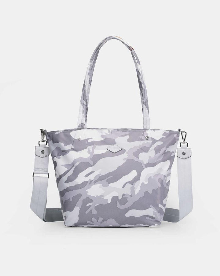 Soho Tote in Light Grey Camo