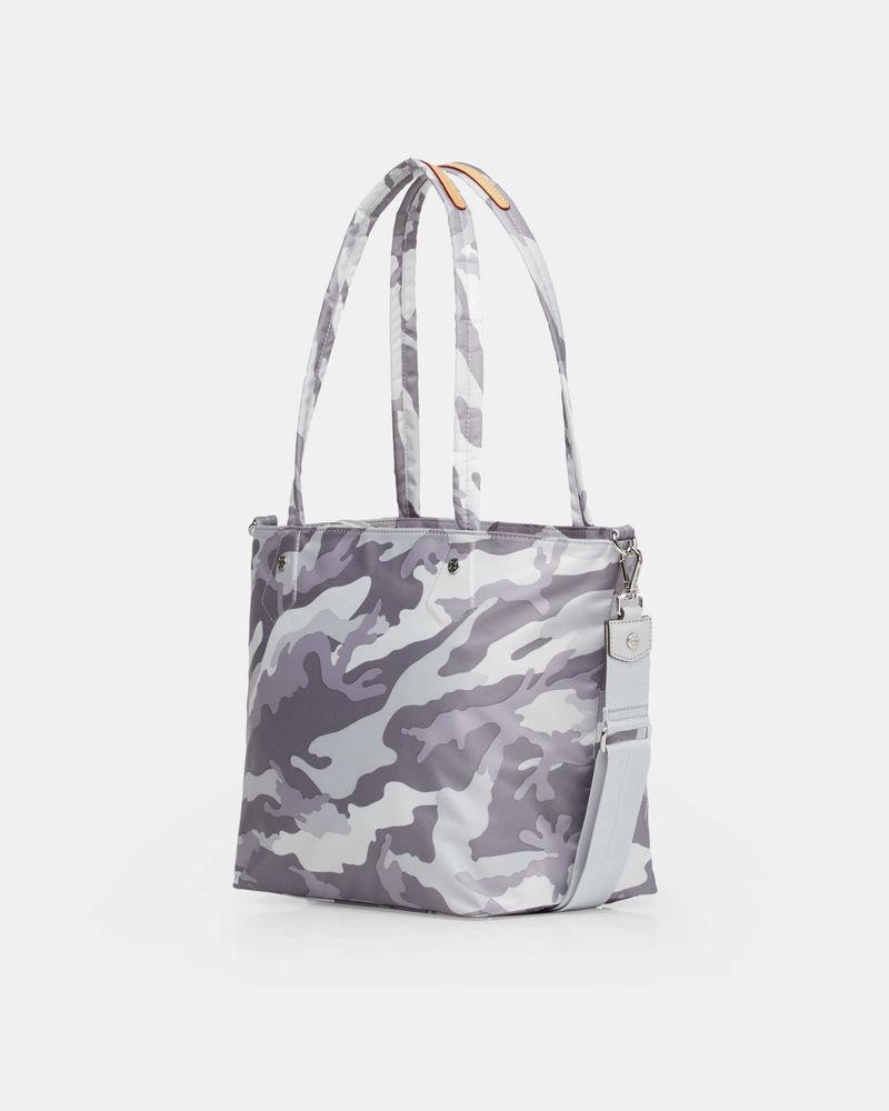 Soho Tote in Light Grey Camo