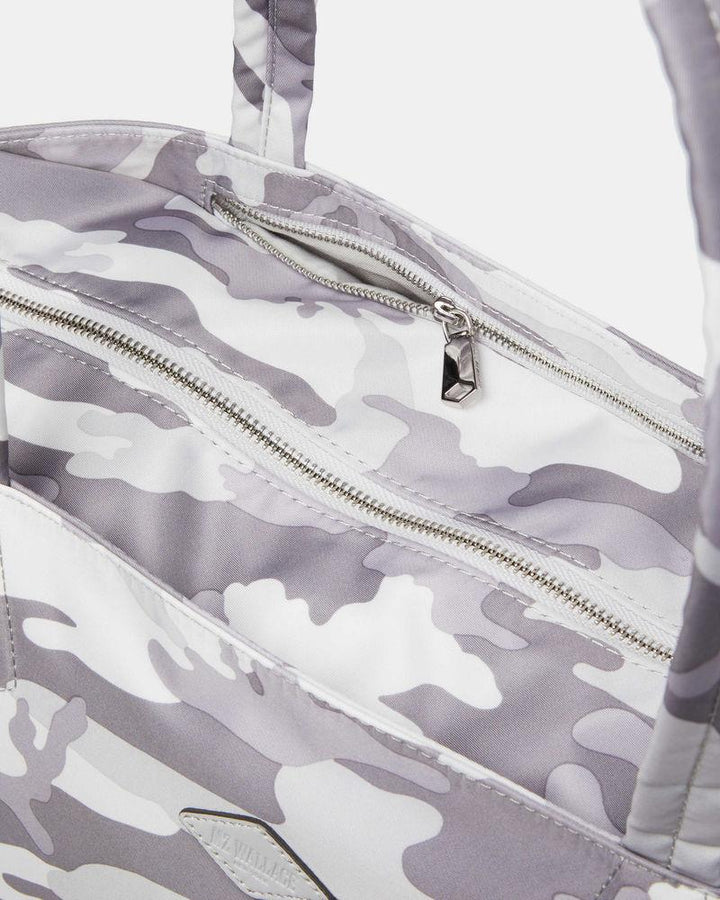 Soho Tote in Light Grey Camo