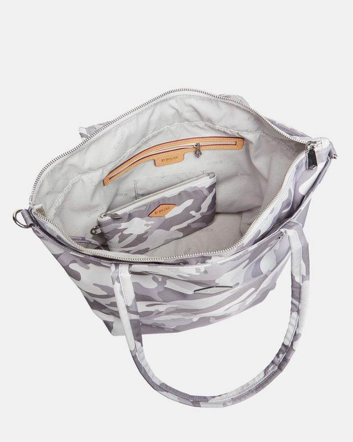Soho Tote in Light Grey Camo