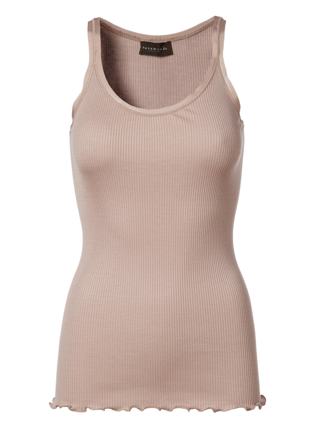 Belle Silk Top - Vintage Powder