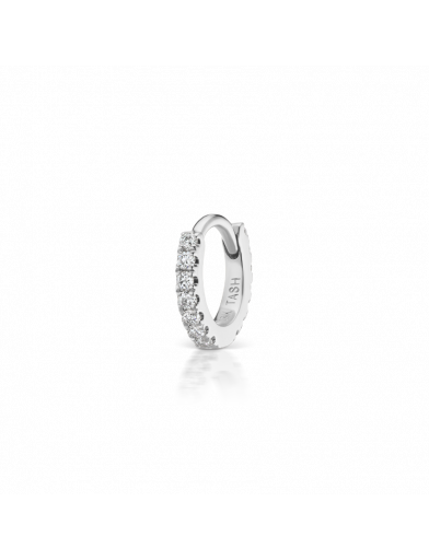 5mm Diamond Eternity Ring  in White Gold