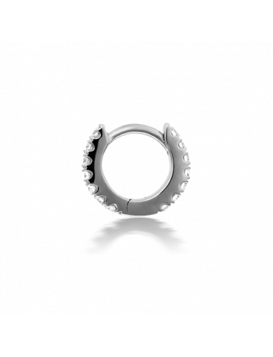 5mm Diamond Eternity Ring  in White Gold