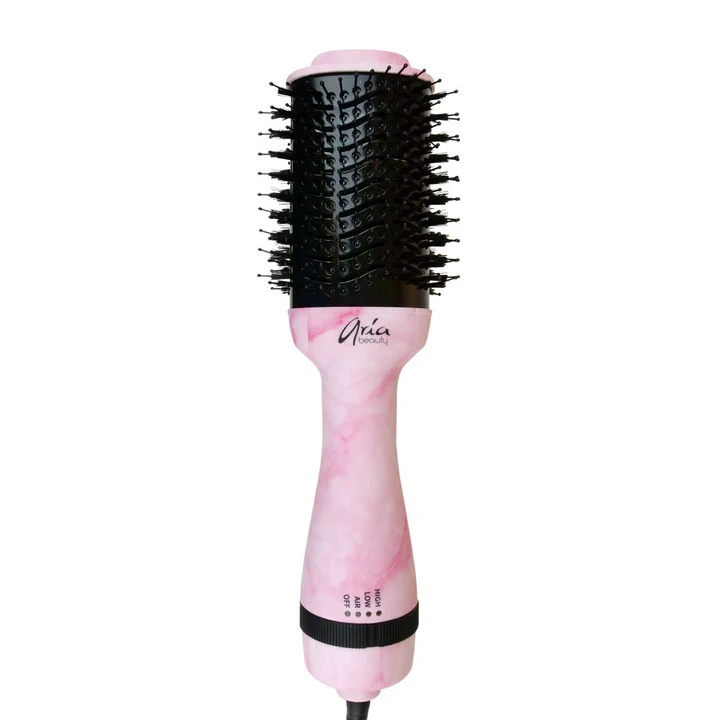 Pink Marble Blow Dry Brush