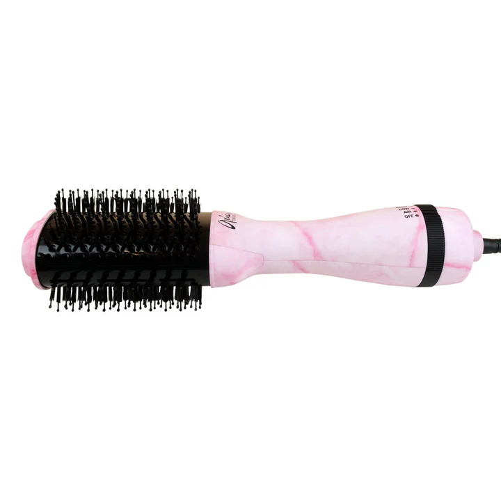 Pink Marble Blow Dry Brush