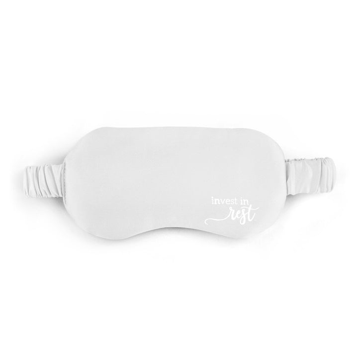 Cream Satin Eye Mask - Invest in Rest