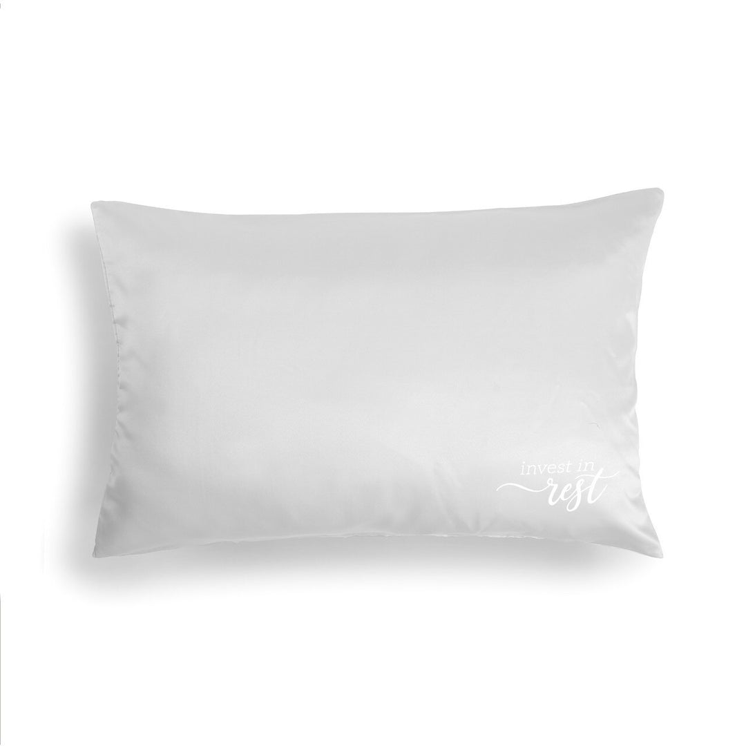 Cream Satin Pillowcase - Invest in Rest