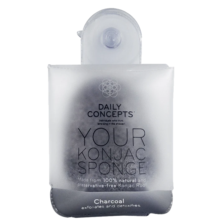 Daily Konjac Sponge - Charcoal