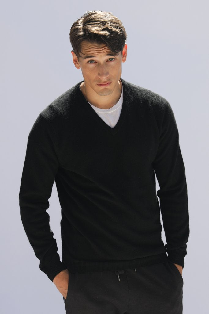 Ducap Cashmere Sweater - Black