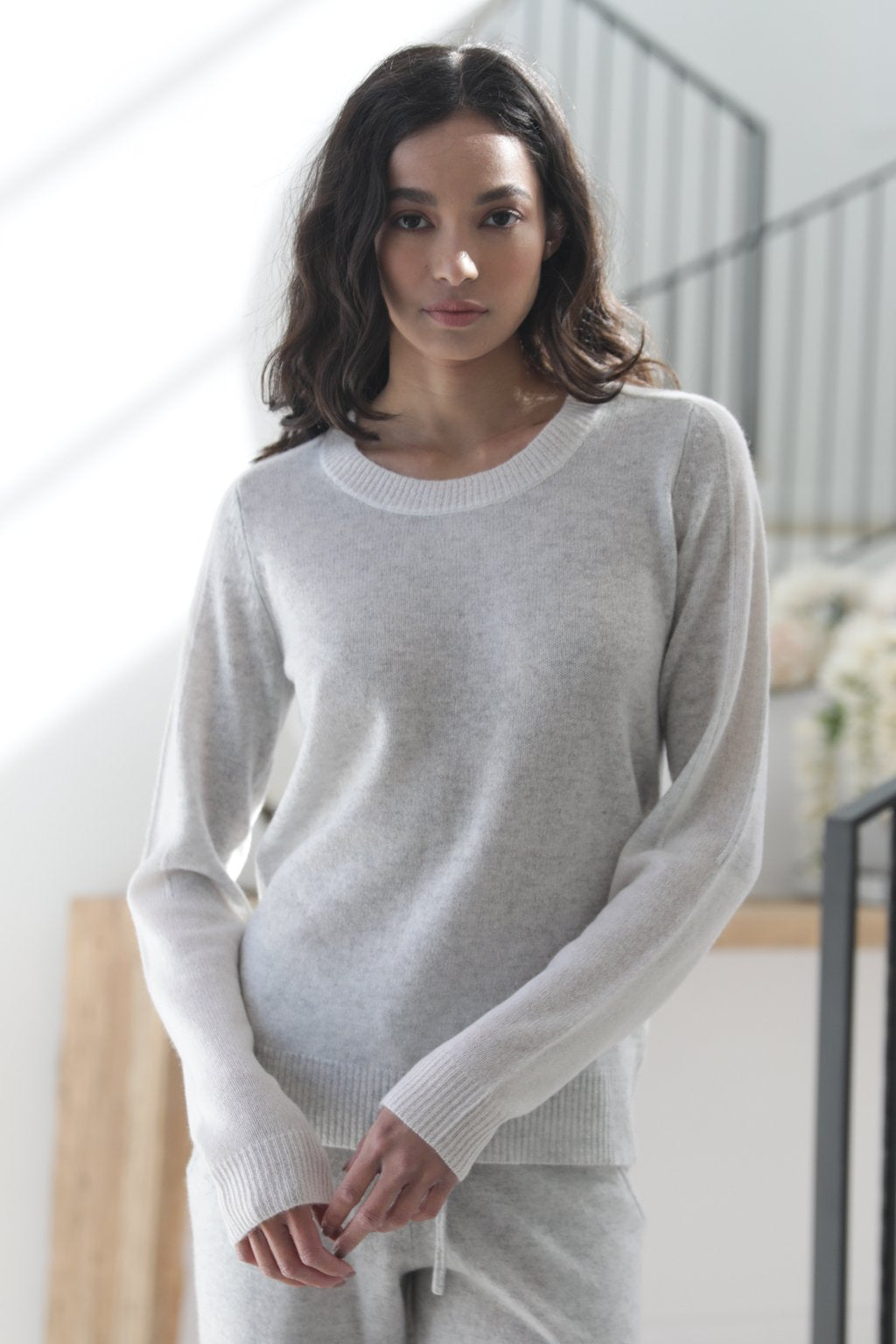 Ida Cashmere Sweater - Nimbus
