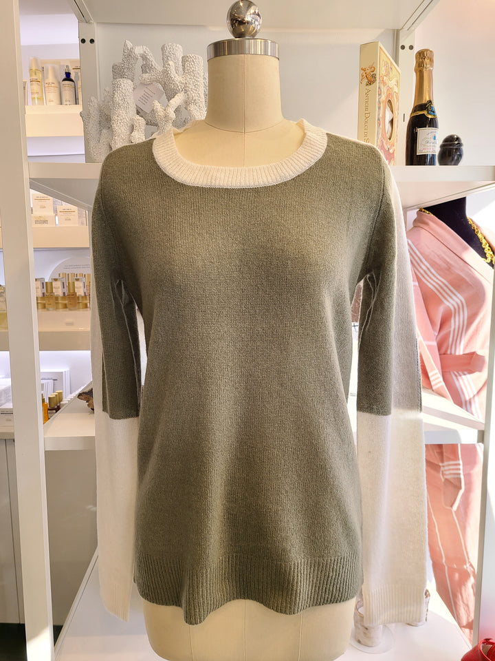 Ida Cashmere Sweater - Olive