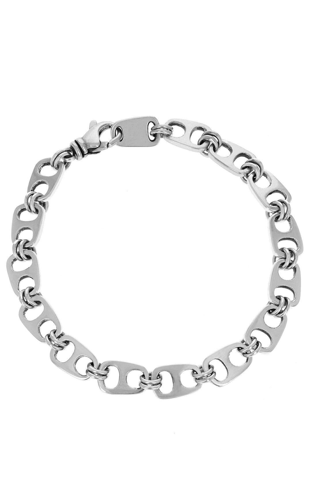 Small Single Layer Pop Top Bracelet With Clasp