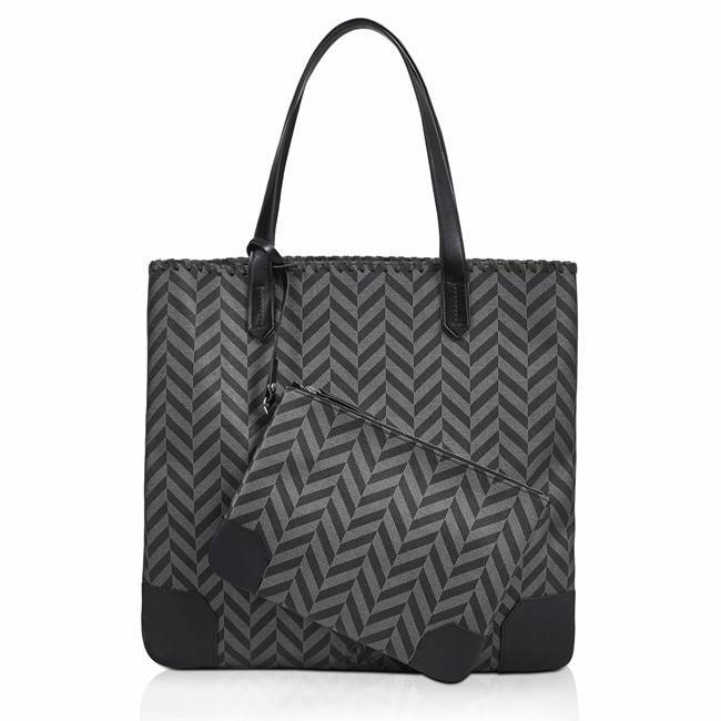 Mila Totebag Black & Anthracite