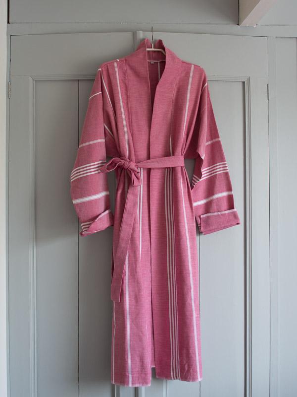 Hammam Bathrobe Cerise