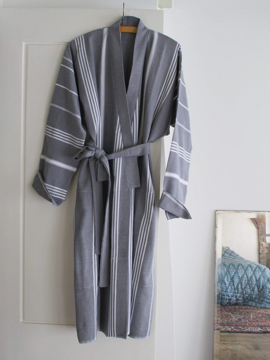 Hammam Bathrobe Dark Grey