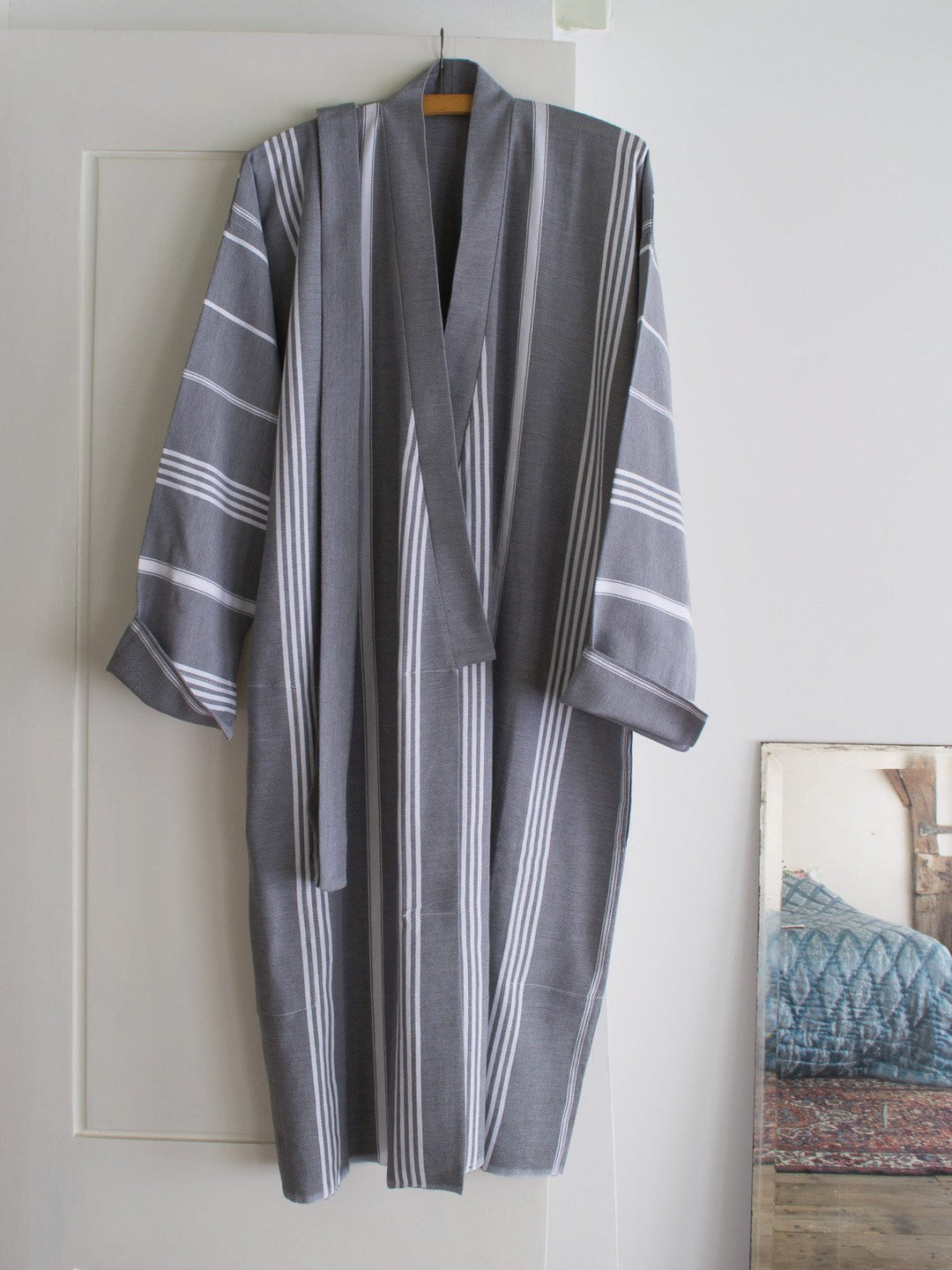 Hammam Bathrobe Dark Grey