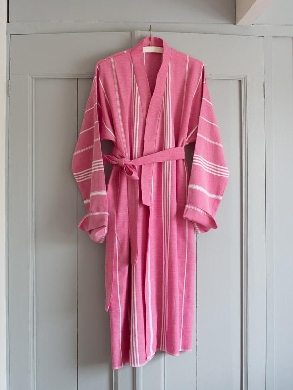 Hammam Bathrobe Fuchsia