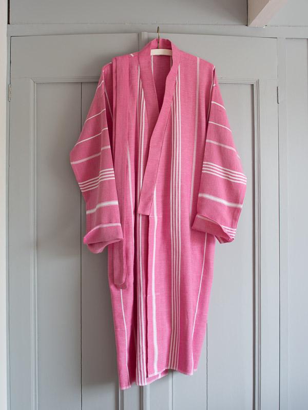 Hammam Bathrobe Fuchsia