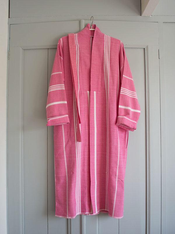 Hammam Bathrobe Fuchsia