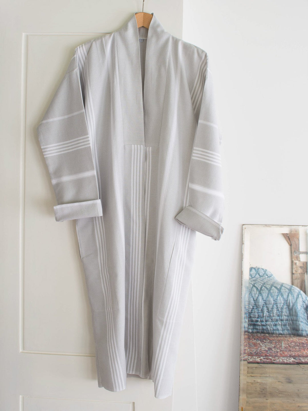 Hammam Bathrobe Light Grey