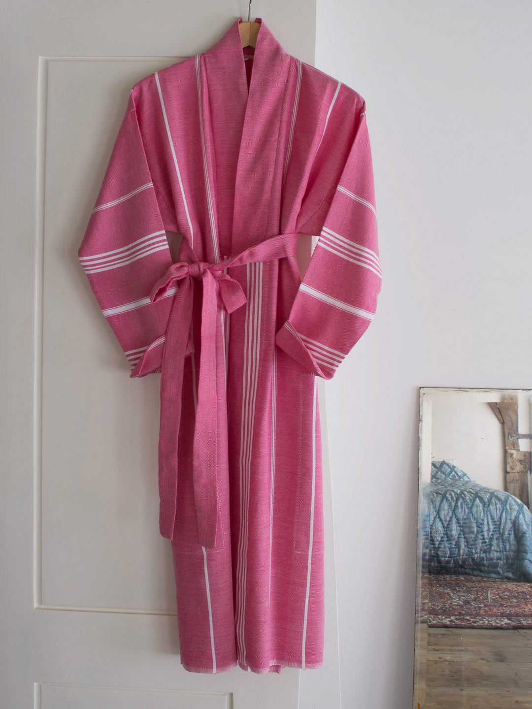 Hammam Bathrobe Ruby Red