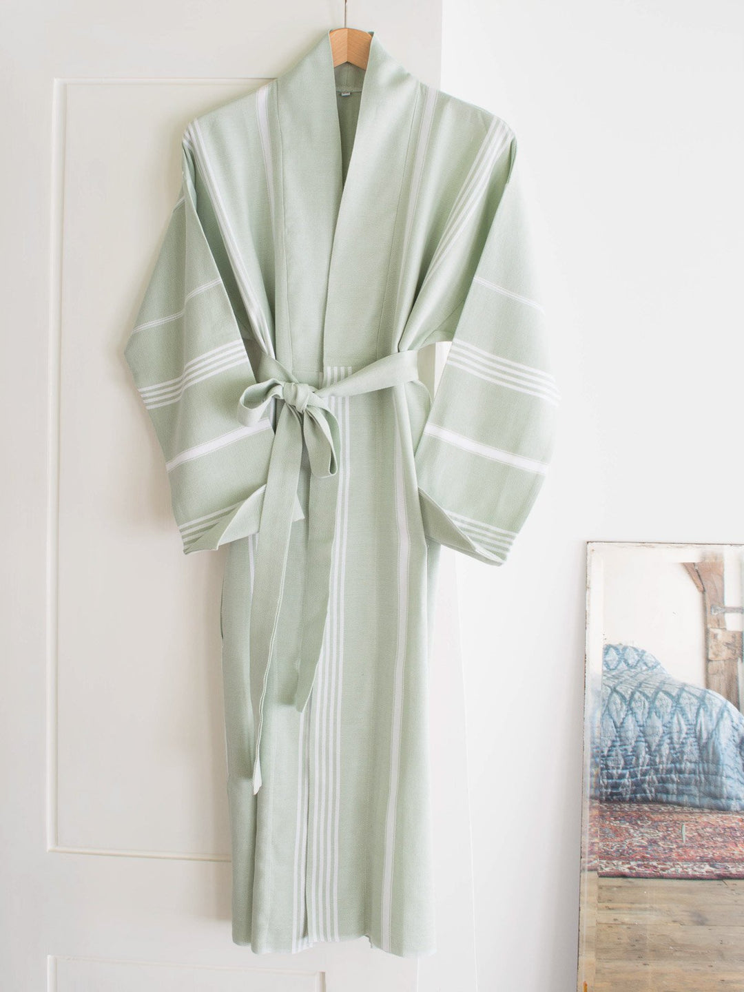 Hammam Bathrobe Sage Green