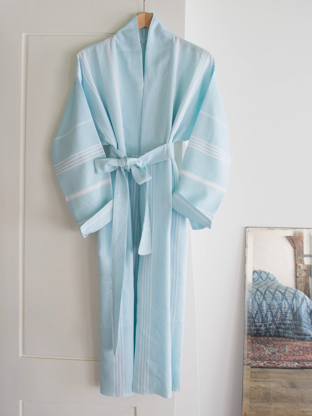 Hammam Bathrobe Light Turquoise