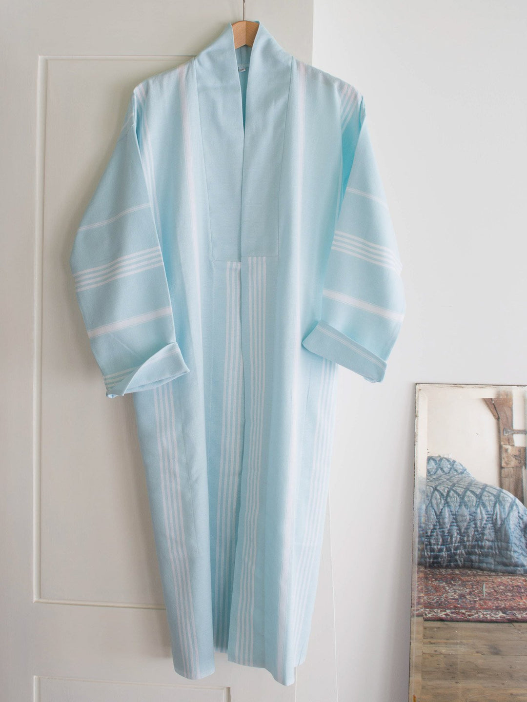 Hammam Bathrobe Light Turquoise