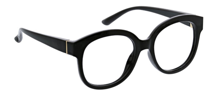 Catalina Black Readers With Blue Light Filter