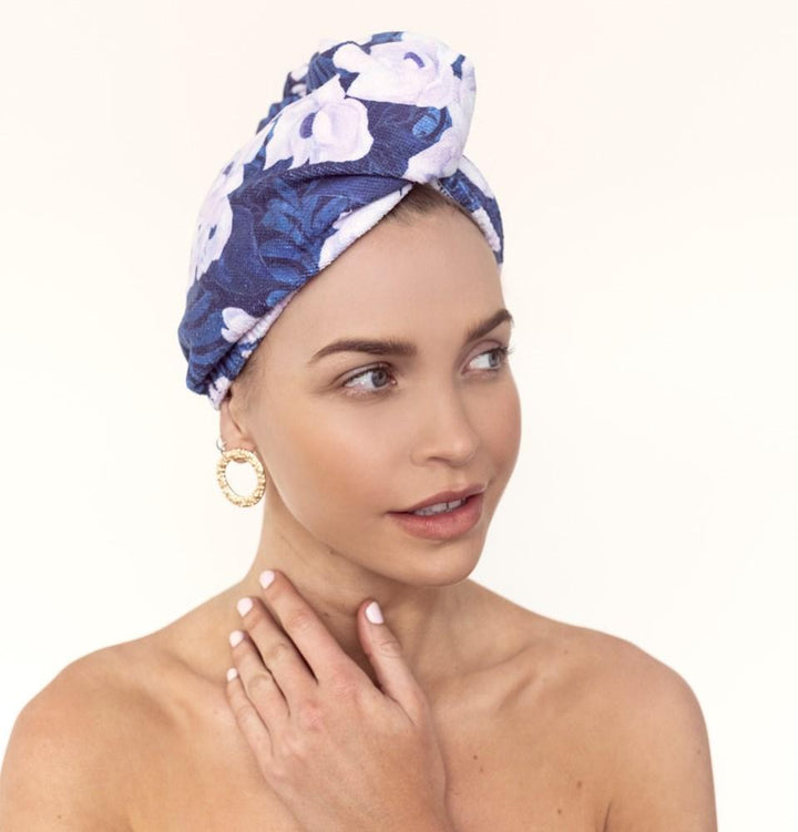 Riva Hair Towel Wrap - Villa Camelia