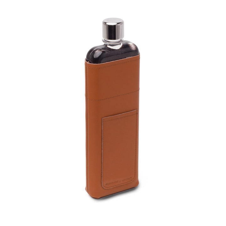 Memobottle Tan Leather Sleeves