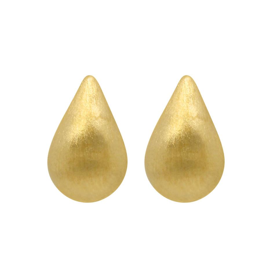 Teardrop Studs Gold