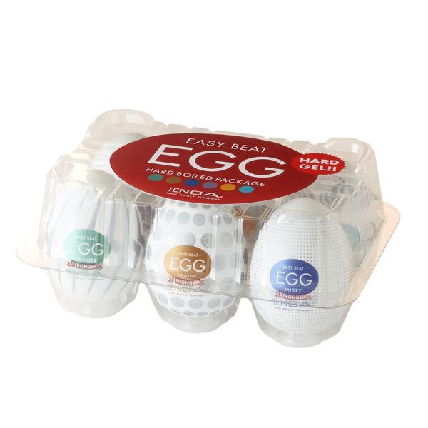 Tenga Egg - Mixed Pack of 6 Hard Boiled Gel Eggs