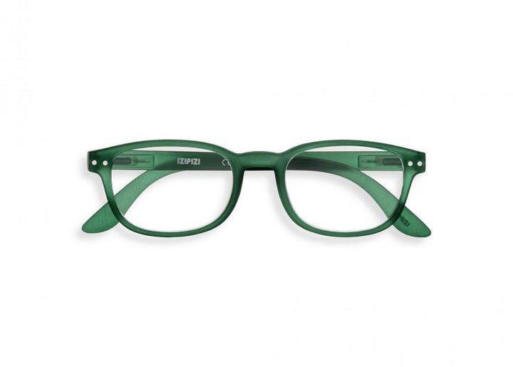 Reading Glasses #B Green Crystal