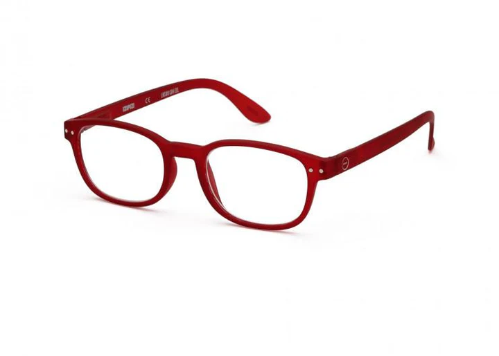 Reading Glasses #B Red Crystal